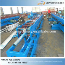 Galvanised Metal Steel Roofing Used Round Down Pipe Gutter Roll Forming Machine